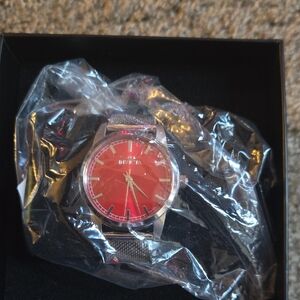Invicta Red and Silver Men's Watch